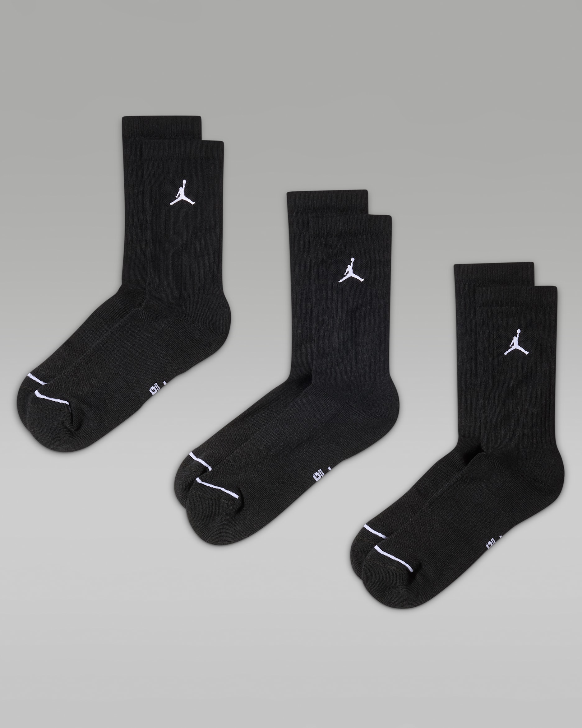NIKE公式】ジョーダン エブリデイ クルー ソックス（3足）.オンライン